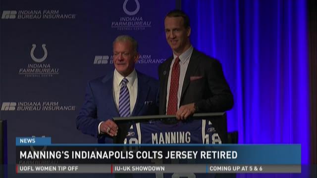 Peyton Manning: Colts retire QB's jersey, will build statue