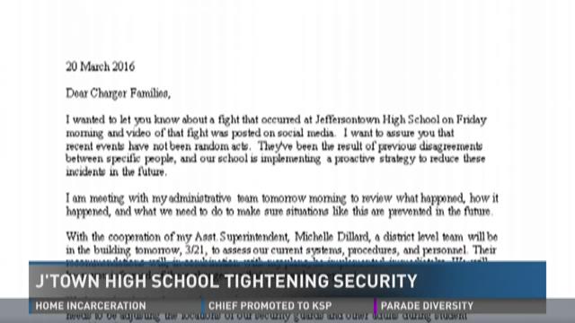 Security Changes Coming To J Town HS Following Fight | Whas11com