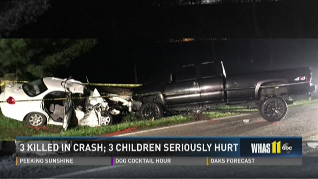 3 killed in crash; 3 children seriously hurt | whas11.com