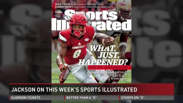 What. Just. Happened Lamar Jackson Arrived, Thats What Sports Illustrated  Cover by Sports Illustrated