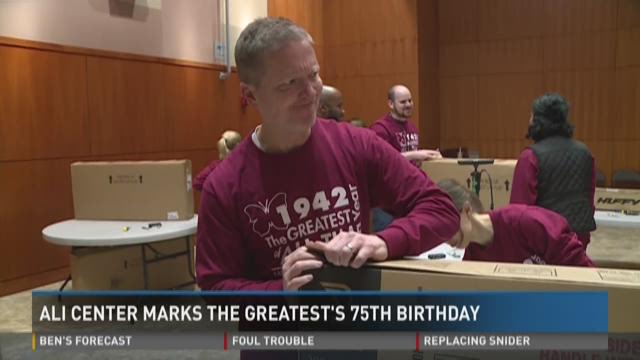 Muhammad Ali's 75th birthday marked with service projects