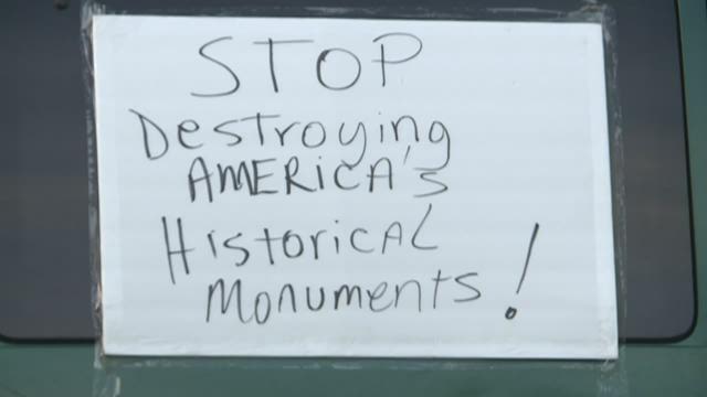 Some call for removal of vandalized statue